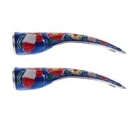 PRETYZOOM 2pcs Royal-style Nail Covers Chinese Style Nail Fingertip Claw for Cosplay Fingertips Ancient Queen Costume for Halloween Finger Claw Parties and Stage Performance Decoration