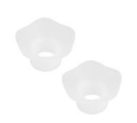 PRETYZOOM 2pcs Silicone Flange Inserts for Wearable Breast Pumps, Washable Leak-Proof Seal Breast Pump Accessories, Soft Silicone Material for Comfortable Breastfeeding Use by Moms