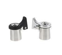 PRETYZOOM 2pcs Stainless Steel Kettle Whistling Spouts Replacement Set, Stove Top Tea Kettle Nozzles with Loud Whistle, Suitable for Home Kitchen Boiling and Tea Brewing Accessories