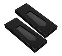 PRETYZOOM 2pcs Tie Storage Box with Cardboard Construction Compact for Organising and Presenting Ties for Retail Display and Personal Use
