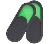 PRETYZOOM 2pcs Toilet Privacy Slider Signs with Green and Red Organic Glass, Sturdy and Generous Style, Clearly Indicate Room State for Offices and Administrative Offices