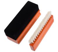 PRETYZOOM 2pcs Vinyl Record Cleaning Kit with Wooden Dust Brush and Chemical-free Cleaning, Versatile Compatibility for Phonographs and Vinyl Records, for Music Lovers and Collectors