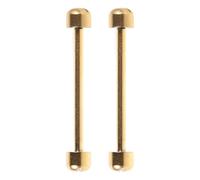PRETYZOOM 2pcs Watch Screw Pins for Band Replacement and Repair, Stainless Steel 2.70x0.38x0.38cm Scratch-Resistant Secure Connection Pins for Watch Bracelets One-Slot Screw Structure