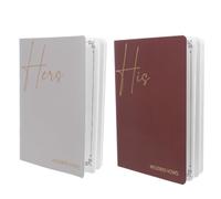 PRETYZOOM 2pcs Wedding Vow Books for Officiant and Couples with 50 Pages, Elegant Offset Paper Notebooks for Personalising Marriage Vows, Versatile Ceremony Use for Private Moments