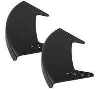 PRETYZOOM 2pcs Wheelchair Side Mudguards Abs Plastic Side Guards for Wheelchairs Wear Resistant Blocks Wind Rain Mud for Outdoor Adventures