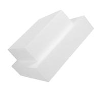 PRETYZOOM 2pcs White Foam Fake Cake Dummies, Reusable Square Cake Models for Decorating Practice, Baking Display Props for Holidays and Special Occasions