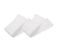 PRETYZOOM 2pcs White Football Captain Armband Sports Band for Soccer Players Team Use Reusable and Flexible DIY Blank Soccer Armbands