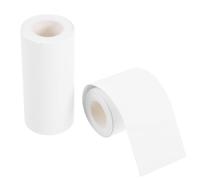 PRETYZOOM 2pcs Writable Adhesive Craft Tape Nonstick Blank White Washi Tape for Scrapbooking and Journals Easy to Write Multiple for Students and Creative Crafts