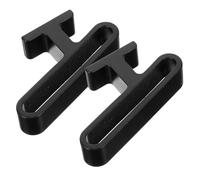 PRETYZOOM 2pcs Zinc Alloy Curtain Cord Hooks Window Cord Cleat Holders for Blind Ropes Rust-Resistant Wall Mount Accessories for Home Decor