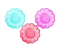 PRETYZOOM 3 Pcs Devil Egg Trays Deviled Egg Containers Platter Egg Serving Plate Egg Holder Dish for Kitchen Home Countertop Random Color