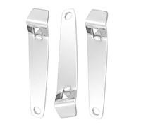 PRETYZOOM 3 Pcs Stainless Steel Vial Opener Portable Mini Bottle Opener for Medicine Ampoules and Beverage Bottles Compact Hospital Supply Tool