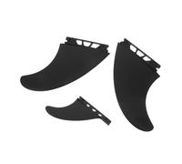 PRETYZOOM 3 Pcs Sup Fin Paddle Board Fins Replacement for Inflatable and Rigid Surfboards Kayak and Canoe Compatible Water Stabilizer Enhances Wave Tracking and Easy Installation