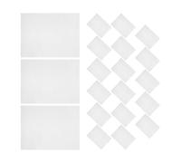 PRETYZOOM 30 Sheets Pvc Indoor Court Traction Pad for Shoe Soles, Removable Sticky Layer Mat Protects Sports Floors from Dirt and Scratches, for Gym Entrances and Basketball Training