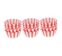 PRETYZOOM 300 pcs Striped Paper Cupcake Liners Greaseproof Baking Cups Medium Heat Resistant for Muffins Desserts Bakery Party Supplies