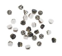 PRETYZOOM 30pcs Collar Safety Buckles Decorative Snap Buttons for Clothes DIY Brooches Practical Shell Buttons for Skirts and Shawls Reusable Clothing Fasteners Preventing Exposure