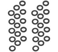 PRETYZOOM 30pcs Multi-Thickness Rubber Washers for Stand Mixer Bowl Lift Height Adjustment Shims for Precise Mixing Performance and Bowl Lift Repair Accessories