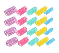 PRETYZOOM 30pcs Plastic Heatless Curling Rollers for Short Hair Hair Curlers Clips for Nighttime Styling and Bangs