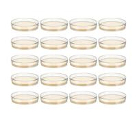 PRETYZOOM 30pcs Pre-poured Nutrient Agar Petri Dishes 7cm for Microbiology and Mycology with Plastic Lids, Compact and Convenient Laboratory Culture Plates for Student Science Projects