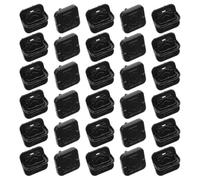 PRETYZOOM 30pcs Safety Socket Cover for 3-Prong Electrical Outlet, Plastic Wall Plug Safety Covers with Easy Installation and Smooth Surface, for Home Use to Protect