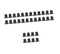 PRETYZOOM 32pcs Stove Grate Feet Rubber Gas Burner Foot Pad for Gas Range Replacement Grate Pad for Stable Burner