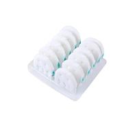 PRETYZOOM 36Pcs Disposable Toilet Brush Replacement Heads Paper Wipe Brush Set with Lemon, Two-Lemon Lavender Scents for Bathroom Cleaning, 3 Packs (12Pcs Each)