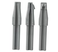 PRETYZOOM 3pcs Duckbill Design Pencil Sharpener Aid Plastic Makeup Sharpener Tool for Eyebrow Pencils Easy Stable Sharpening Compact Portable for Beginners and Professionals