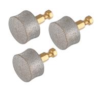 PRETYZOOM 3pcs Electric Pet Nail Grinding Tool Raised Grinding Head Quick Nail Trimming Emery Metal Sturdy for Household Pet Grooming