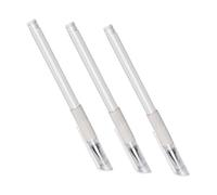 PRETYZOOM 3pcs Fine Oil Microblading Pen for Precise Eyebrow Tattoo Marking Professional White Eyebrow Mapping Tools for Makeup Artists and Beginners