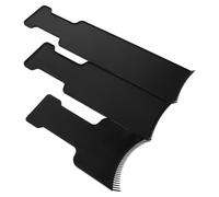 PRETYZOOM 3PCS Hair Dye Balayage Board Professional Highlighting Paddle for Accurate Hair Coloring with Compact Portable Design for Salon and Home Use