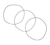 PRETYZOOM 3pcs Heavy-duty Elastic Trash Can Bands Strong Reusable Bungee Cord Straps for Garbage Bags, Easy to Use Elastic Rope Holders, Non-slip Fixing for Kitchen and Office Trash Cans