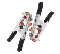 PRETYZOOM 3pcs Heavy Duty Welding Earth Clamp with Strong Clamping Force Heat Resistant Ground Cable Clips for Secure and Safe Welding Connections Compact Design for Welders and DIY Use