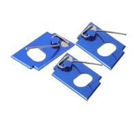 PRETYZOOM 3pcs Lightweight Magnetic Alloy Arrow Rest for Recurve, Ambidextrous Design with Steady Arrow Hold, for Outdoor and Target Practice Sessions
