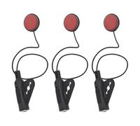 PRETYZOOM 3pcs Mini Smd Eq Pickup Transducer for Acoustic Electric Guitar Violin Ukulele Musical Instruments Replacement Guitar Repair Parts