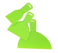 PRETYZOOM 3PCS Printing Spatula Ergonomic Hot Bed Tools with Rounded Edges for Residue Removal Printer Accessories in Light Green