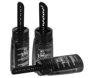 PRETYZOOM 3Pcs Refillable Men Hair Gel Bottle with Comb, Empty Hair Wax Gel Applicator for Styling, 260Ml Set Suitable for Professional Hairdressing and Daily Grooming