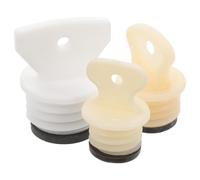 PRETYZOOM 3pcs Rubber Hot Water Bottle Replacement Stoppers Seal Stopper Portable Design for Home Use and Dining Rooms, Leakproof and Sturdy Hot Water Bag Plugs