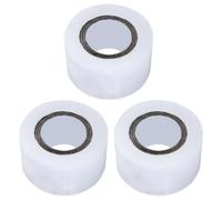 PRETYZOOM 3pcs Self-Adhesive Pe Stretch Wrap Film Vegetable Bundle Tape Shrink Film for Fruit and Vegetable Packing, Disposable Food-Safe Wrap for Kitchen and Market Use