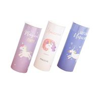 PRETYZOOM 3pcs Unicorn Pattern Car Napkins Water Absorbent Tissues for Cup Holders Stylish Decorative Tube Tissues for Party Supplies and Daily Use