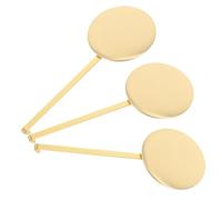 PRETYZOOM 3pcs Vintage Clock Mechanism Replacement for Wall Clocks Metal Cylindrical Quartz Pendulum with Modular Design Wide Compatibility and DIY Assembly
