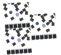 PRETYZOOM 3sets Guitar Volume Control Knob Caps Potentiometer Replacement for Electric Guitars and Bass and Easy to Install Impact Resistant Design 100pcs*3