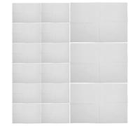 PRETYZOOM 4 Packs Disposable Fish and Meat Preservation Paper Towels for Professional Kitchens and Home Family Gatherings, Oil and Moisture Absorbing White Rectangular Paper Sheets for Sushi