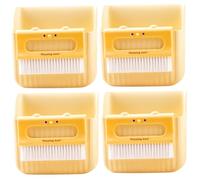 PRETYZOOM 4 Sets Soft Hand Brush Hand Broom Mini Broom Small Brushes for Cleaning Portable Dustpan