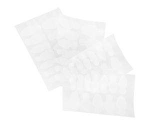 PRETYZOOM 4 Sheets Silicone Nail Form Stickers for French Tip Extension, Easy to Use and Fit Different Nail Sizes, for DIY and Daily Using by Beginners and Women