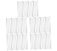PRETYZOOM 40 pcs Transparent Acrylic Cone Ring Display Holders Ring Organizer Stands for Home Jewelry Storage Retail Showcases Trade Shows Prevent Loss and Easy Access