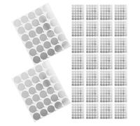 PRETYZOOM 40 Sheets Eyelash Extension Adhesive Pallet Disposable Aluminum Lash Glue Holder Pads for Salon Use Stable Adhesion Surface Eyelash Glue Protector Eye Pads for Professional Lash