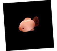 PRETYZOOM 40Pcs Glow Dark Mini Koi Fish and Lion Statues Luminous Resin Animal Figurines for Dollhouse Fairy Garden Micro Landscape Decor with Vibrant Colors and Cultural Symbolism