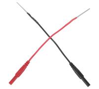 PRETYZOOM 4mm Socket Test Leads Set for Multimeter, Current Testing Probes with Wires, Electrical Troubleshooting Accessories for Automotive and Industrial Use