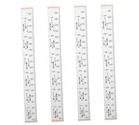 PRETYZOOM 4pcs Boys and Girls Height Ruler Arrows Pattern Boy Girl Growth Chart for Measuring Height Decorative Wall Hanging for Decor Measuring Chart