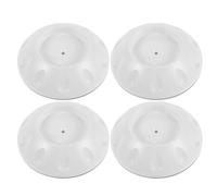 PRETYZOOM 4pcs Gate Contact Wall Protectors Abs Material with Pressure Mounting for Secure Safety and Space-Saving Use on Doorways and Stairs
