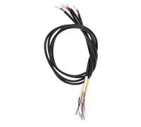 PRETYZOOM 4pcs Guitar Chord Bass Guitar Cable Electric Cables Cords Audio Converter Adapter Instrument Instrument Pedal Patch Black